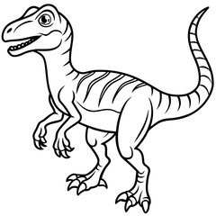 tyrannosaurus dinosaur vector illustration