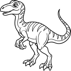 tyrannosaurus dinosaur vector illustration