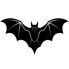 Bat Silhouette  vector illustration