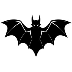 Bat Silhouette  vector illustration