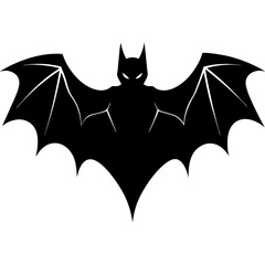 Bat Silhouette  vector illustration