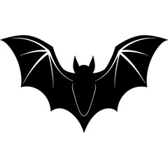 Bat Silhouette  vector illustration