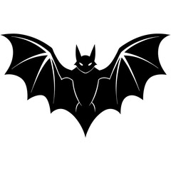 Bat Silhouette  vector illustration