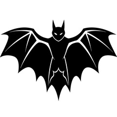 Bat Silhouette  vector illustration