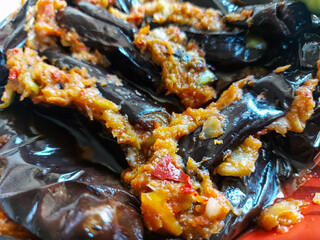 Egyptian Fried Eggplant With pepper