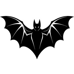 Bat Silhouette  vector illustration
