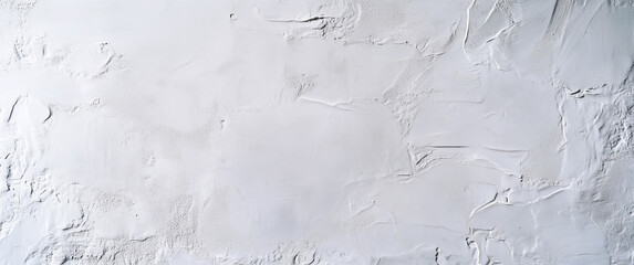 White Plastered Wall With Smooth And Rough Textured Details