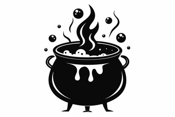 illustration of a burning stove