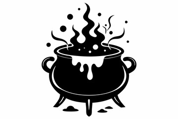 illustration of a burning stove