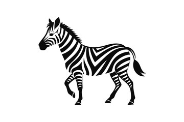 zebra vector silhouette © Shipon
