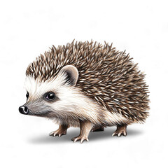 Obraz premium hedgehog Animal On Transparent background