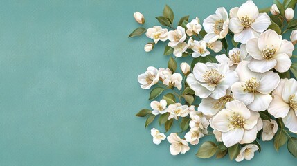 Guest list featuring exquisite floral accents for refined wedding invitation presentation.