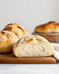 Fototapeta premium Freshly Baked Artisan Bread