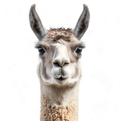 Obraz premium Llama On Transparent background