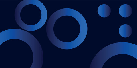 Abstract blue geometric background. Dynamic shapes composition. Eps10 vector