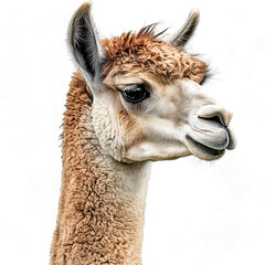 Alpaca Animal On Transparent background