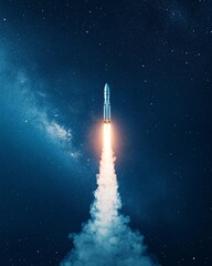 Rocket Launch into Space