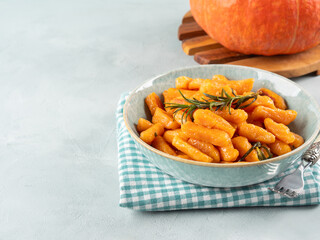 Pumpkin potato gnocchi easy Italian autumn recipe with hokkaido squash