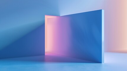 Naklejka premium Modern Abstract Product Background with Colorful Gradient