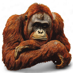 ape Animal On Transparent background