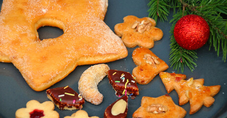 Weihnachtsgebäck Plätzchen