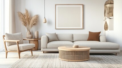 Modern Minimalist Living Room Interior Design
