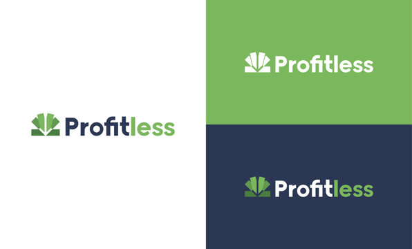 Profitless logo Energy logos Letters logos