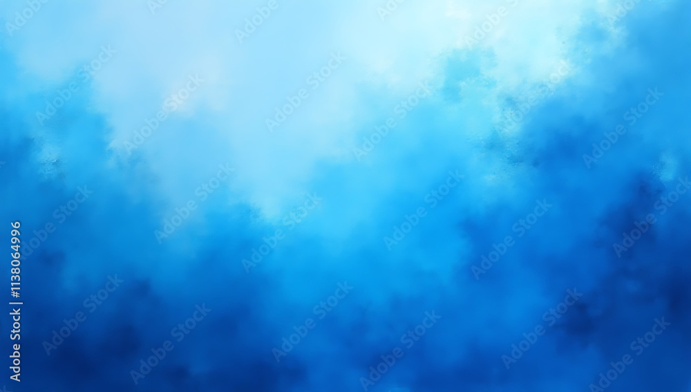 Poster Blue gradient paint used as a textured background in abstract art paintings creates a unique visual effect instantly._00003_
