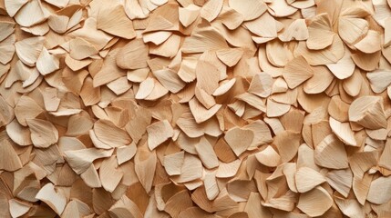 Natural wood chip background texture perfect for design and decorative projects showcasing organic materials and earthy aesthetics.