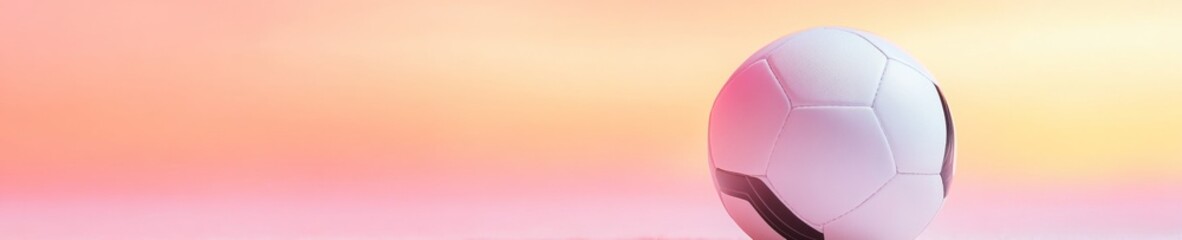 Surreal Soccer Motion and Anticipation on Pastel Fields