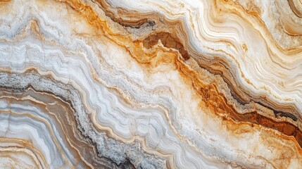 Close up view of luxurious natural ivory marble texture with intricate patterns ideal for wallpapers tiles and countertops decorative use