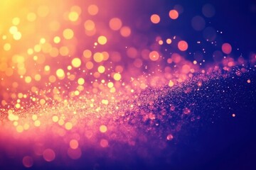 Enchanting bokeh lights create a dreamy atmosphere with vibrant colors and shimmering effects for creative use.