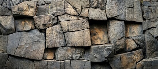 Ancient Inca stone wall showcasing intricate stone craftsmanship and architectural techniques from historical civilizations.