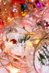 christmas decoration with balls