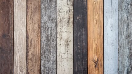 Old wooden boards creating a rustic background texture for design and decoration purposes.