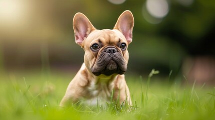 Fototapeta premium french bulldog dog breed