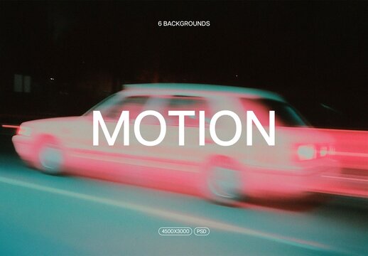 Blurred Motion Backgrounds With Generative AI