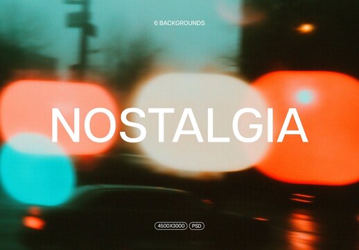 Nostalgia Abstact Backgrounds WIth Generative AI