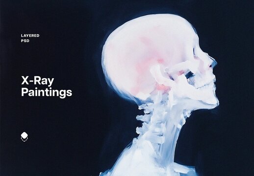 X-Ray Abstract Paintings With Generative AI