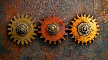 A conceptual image of interlocking gears representing a collaborative framework