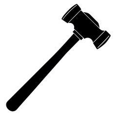 hammer isolated on white