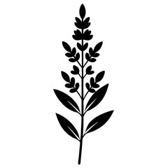 silhouette of a tree