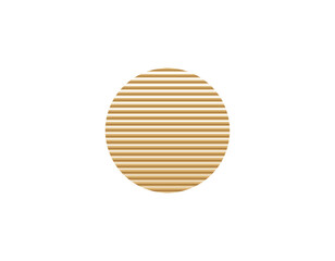 A vibrant retro sun circle, reminiscent of the iconic eighties and nineties style with geometric lines. perfect for adding a touch of nostalgia to your designs.
