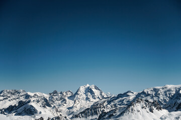 French alps mountains