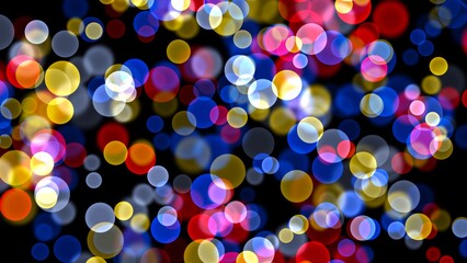 Abstract background light bokeh on  background , illustrations  wallpaper