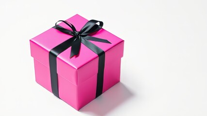 Luxury Pink Gift Box Mockup - High-End Packaging Design