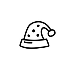 christmas line icon