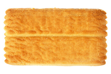 Sweet biscuit  isolated closeup