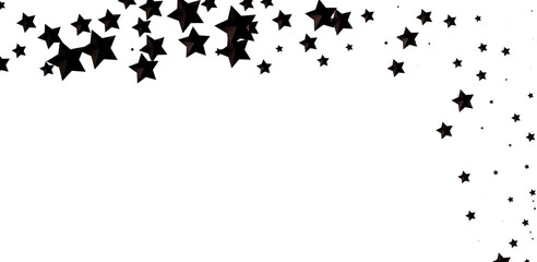 Fototapeta premium Stellar Christmas Symphony: Exquisite 3D Illustration of Falling Stars in Harmonious Motion for the Holidays