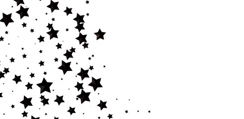 Obraz premium Stardust Christmas Shower: Mesmerizing 3D Illustration Depicting Descending Holiday Star Particles